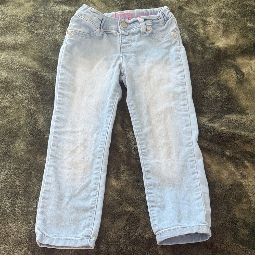 The Children's Place Pale Blue Girls' Jeans - Straight Leg